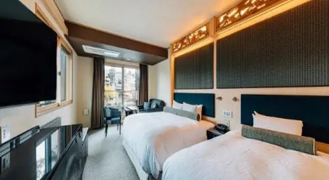 Двухместный номер Premier с видом на реку Hotel Alza Kyoto