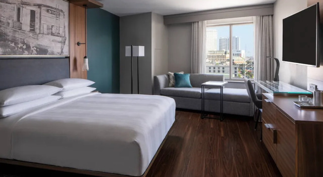 Полулюкс c 1 комнатой New Orleans Marriott Warehouse Arts District