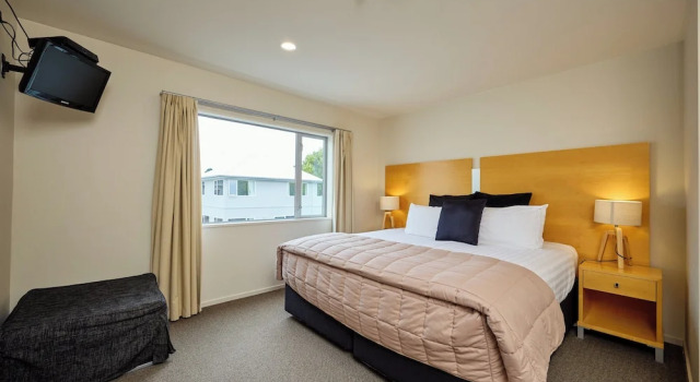 Апартаменты Deluxe c 1 комнатой с балконом и с видом на море Kaikoura Luxury Apartments - Formerly Waves Luxury Apartments