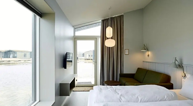 Standardowy dwuosobowy pokój Hages Badehotel