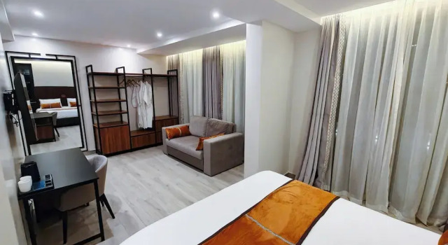 Luxo quarto Akira Hotel