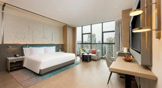 Двухместный номер Standard с видом на город EVEN Hotel Chengdu High-Tech Zone by IHG