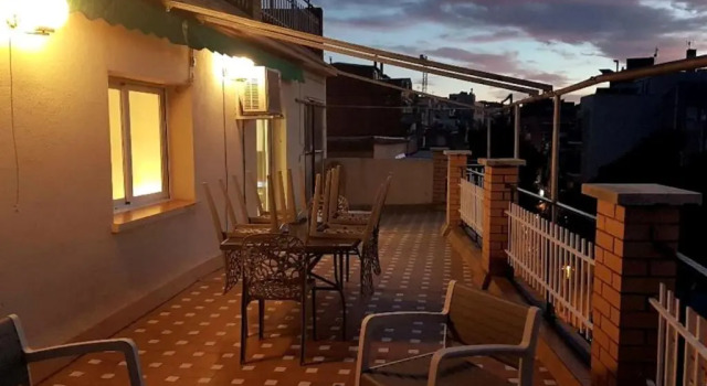 Апартаменты Big terrace and bright penthouse for 6 persons