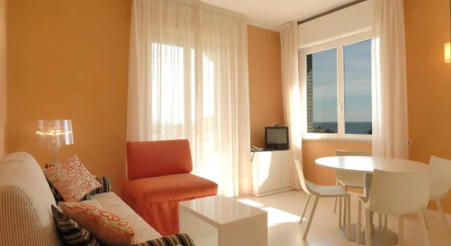 Апартаменты c 1 комнатой с видом на бассейн Residence Oliveto