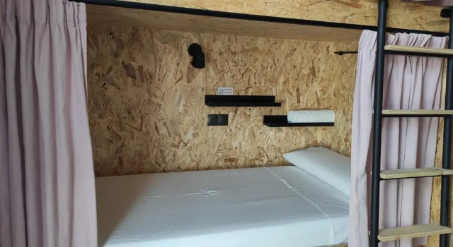 Кровать в общем номере (женский номер) Welcome Hostel