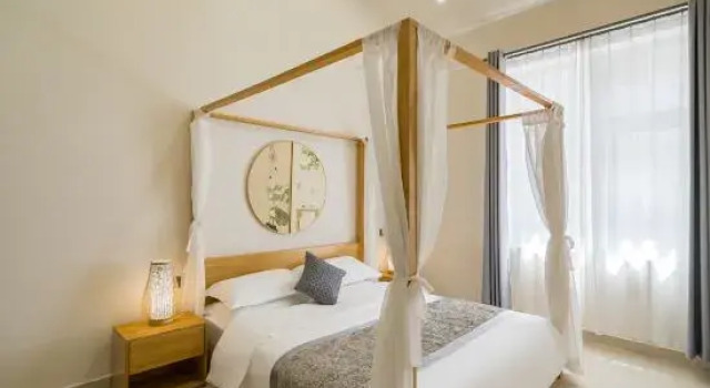 Четырёхместный люкс Lanxi Villa·Family vacation·Private hot spring and luxurious hotel