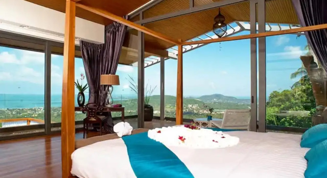 Вилла 10 Bedroom Twin Seaview Villas 5 star with staff-SDV080A-By Samui Dream Villas