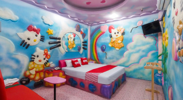 Номер Deluxe OYO 577 For Love Hotel