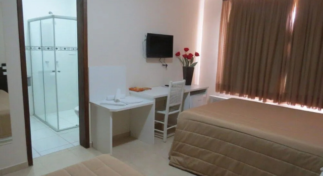 Hotel Monte Libano, Забронировать Отель Отели Понта-Гросса 3 звезды, 3*
