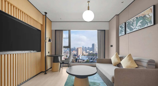 Номер Premium Hilton Garden Inn Chengdu Tianfu Panda Tower
