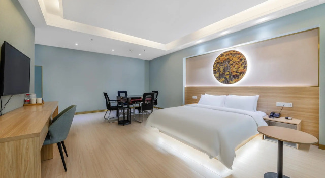 Люкс Deluxe Starway Hotel Taizhou Jiangzhou Nan Road
