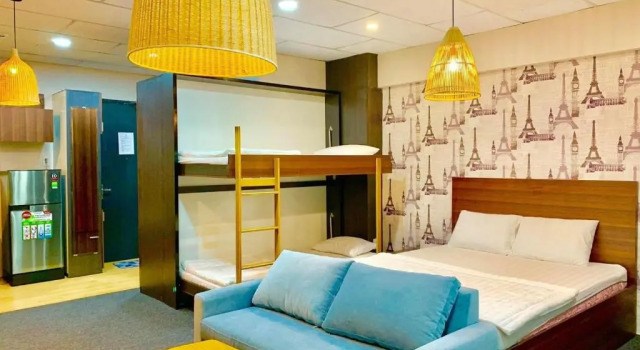 Семейный номер Standard с балконом Benzen Boutique Stays