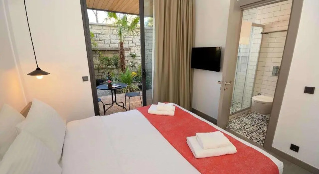Двухместный номер Standard с видом на сад Yerli Otel Alacati
