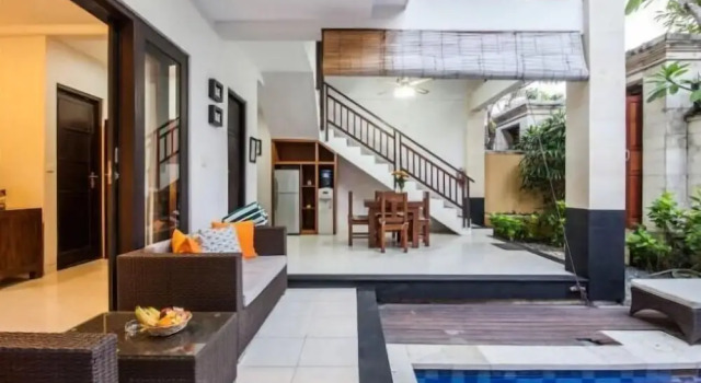 Вилла SMV -2BRPool- SANDAT · 2BR Private Pool Walk to Beach and Shops Legian