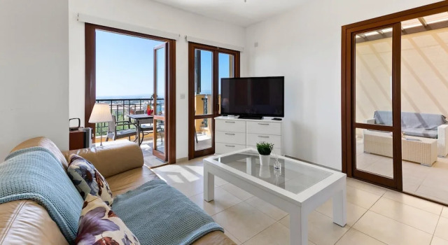 One Bedroom Apartment Pyrgos Cc12 Beautiful sea and Sunset Views, Book Apartment SPA Hotels in Kouklia, SPA