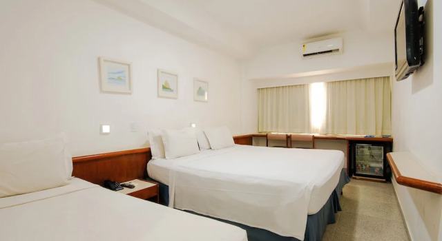 Трёхместный номер Standard Hotel Bandeirantes