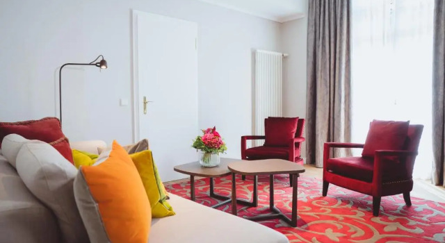 Одноместный номер Deluxe с балконом Hotel Rosenpark