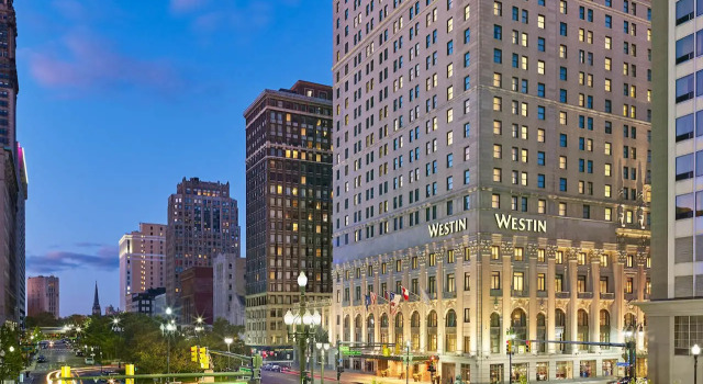 The Westin Book Cadillac Detroit, Забронировать Отель Бизнес-отели Детройта, 4* 5*