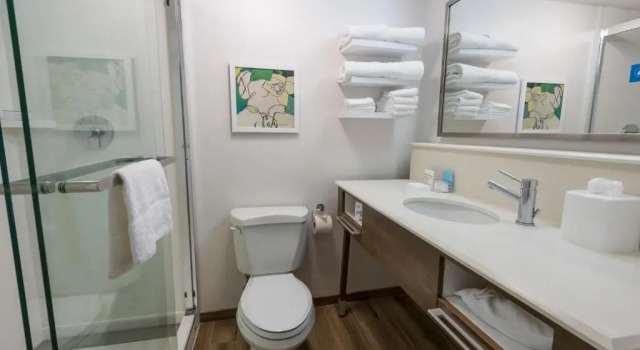 Номер Standard с видом на поле для гольфа Hampton Inn Boca Raton