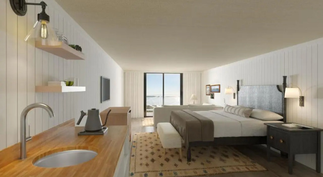 Люкс с видом на океан Bluebird Ocean Point Inn