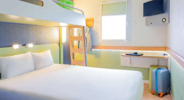 Hôtel Ibis Budget Nantes Nord St Herblain, Забронировать Отель Сен-Эрблен Большой Нант, рядом с Концертный зал Zénith de Nantes Métropole