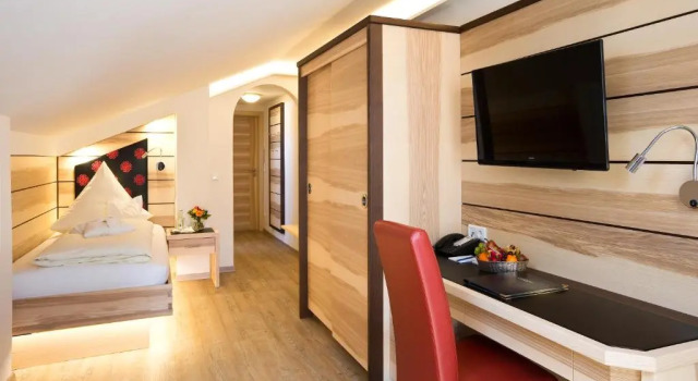 Habitación individual Confort con balcón Hotel Filser