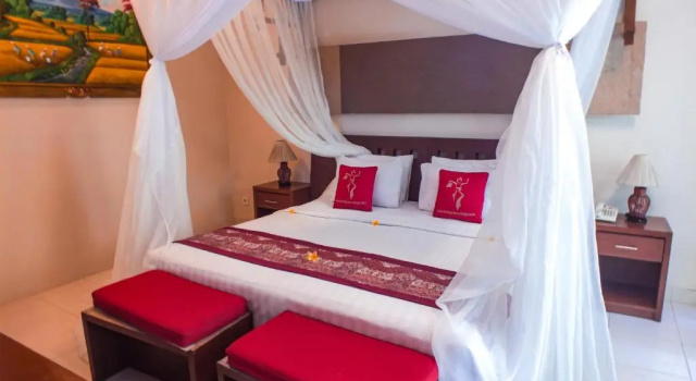 Двухместный номер Deluxe с балконом Jungle Haven Ubud - Formerly Desak Putera Cottages