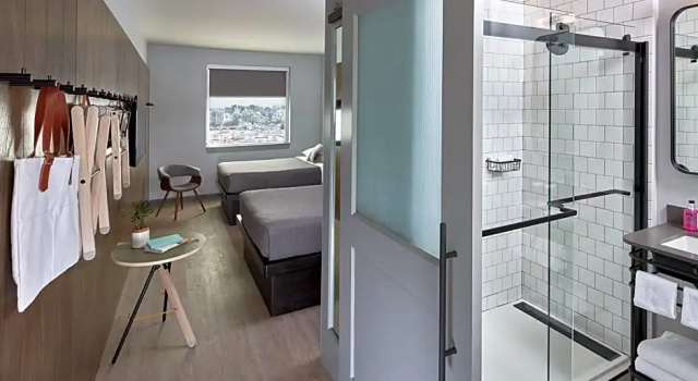Номер Deluxe MOXY Denver Cherry Creek
