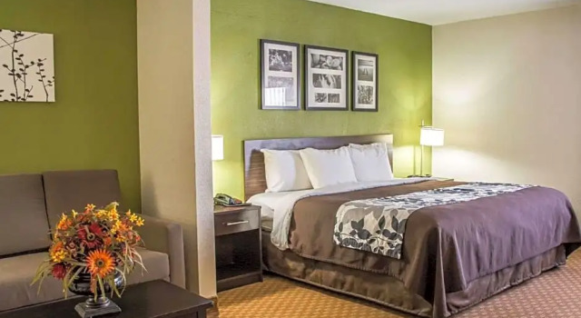 Suite 1 Schlafzimmer Sleep Inn & Suites Cullman I-65 exit 310