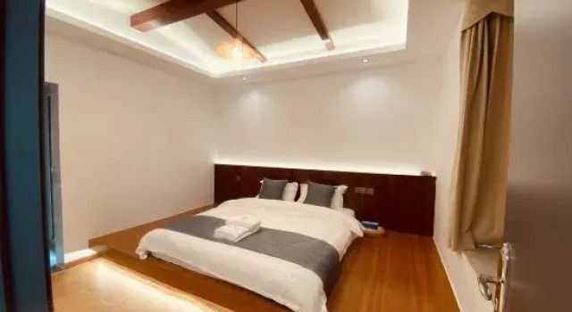 Двухместный люкс Lianshan Yunjuxiaozhu Homestay