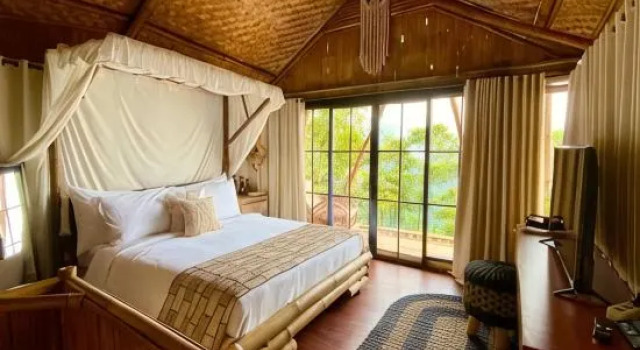 Люкс с красивым видом из окна De Boekit Villas
