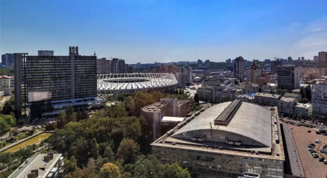 Двухместный номер Superior с панорамным видом Sky Loft Hotel Kyiv by Rixwell International