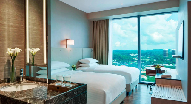 Двухместный номер Standard с видом на город Courtyard by Marriott Singapore Novena