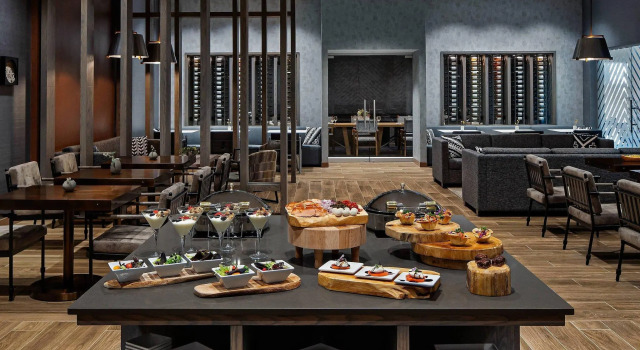 Четырёхместный клубный номер Standard с видом на горы Marriott Phoenix Chandler