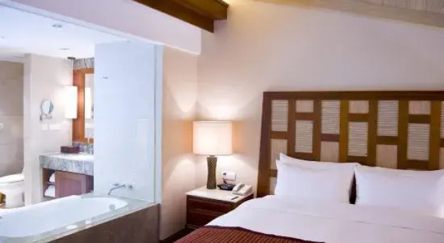 Люкс Дуплекс с 2 комнатами Suzhou Yangcheng Lake Lanting Hotel