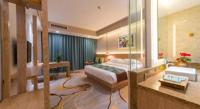 Одноместный номер Standard с видом на горы Yunxianju Tea Culture Theme Hotel