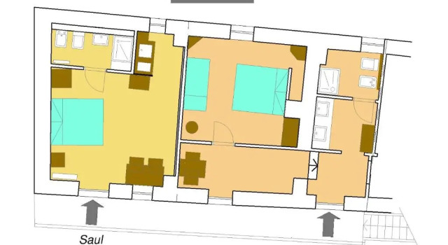 Номер Standard B&B La Cascina di Monia e Mario