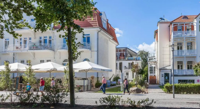 Villa Patricia Wohnung 11, Забронировать Вилла Виллы Кюлунгсборн, рядом с Железнодорожный вокзал Остзебад – Кюлунгсборн, Вилла