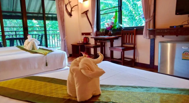 Номер Standard Khao Sok River Lodge Hotel