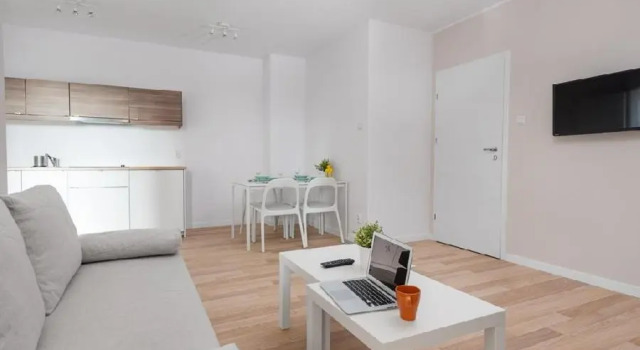 Apartment mit Balkon und mit Flussblick Apartamenty Apartinfo Aura