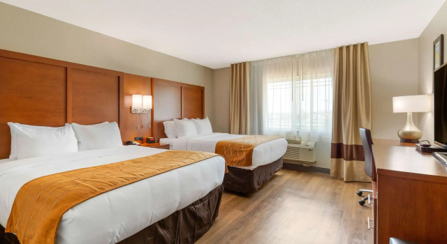 Четырёхместный номер Standard Comfort Inn & Suites Milford
