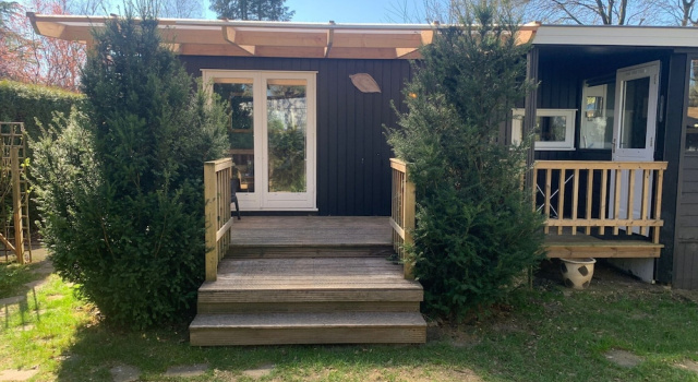 Шале Chalet with balcony in Veluwe