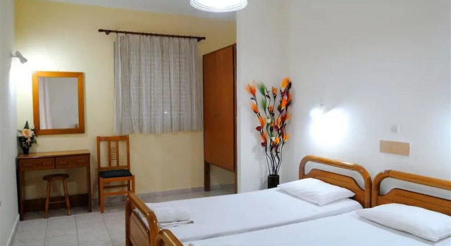 Студия с балконом Nikos 2 Studios & Apartments
