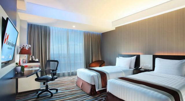 Двухместный номер Deluxe с видом на море Swiss-Belhotel Waterfront Makassar