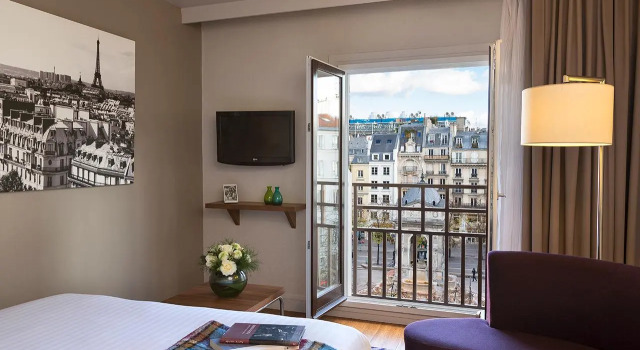 Номер Standard Citadines Les Halles Paris