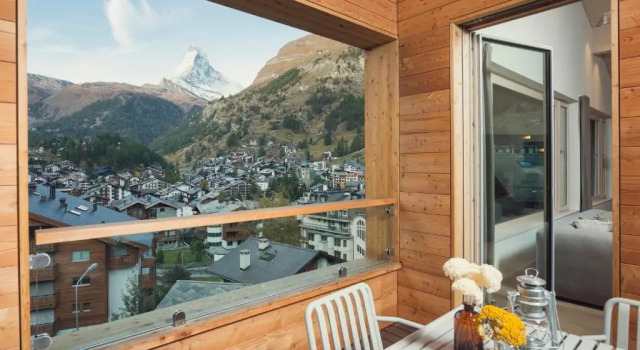 Апартаменты Пентхаус с 3 комнатами OVERLOOK Lodge by CERVO Zermatt