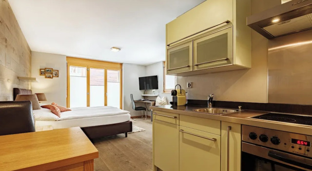Студия с балконом Casa Della Luce Apartments by Zermatt Premium Apartments