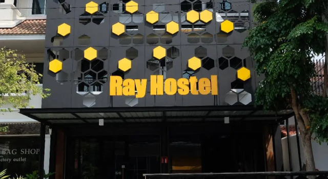 Кровать в общем номере с видом на город Ray Coffee Bar & Hostel - Adults Only