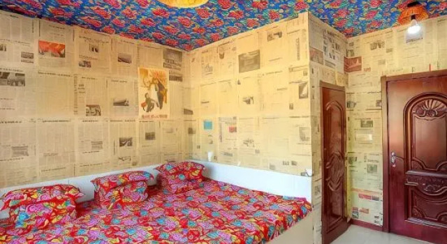 Кровать в общем номере Xuegu Azalea Homestay
