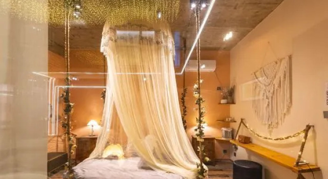 Двухместный семейный люкс Beijing Yuanjia Xiju Homestay (Hongluo Temple)